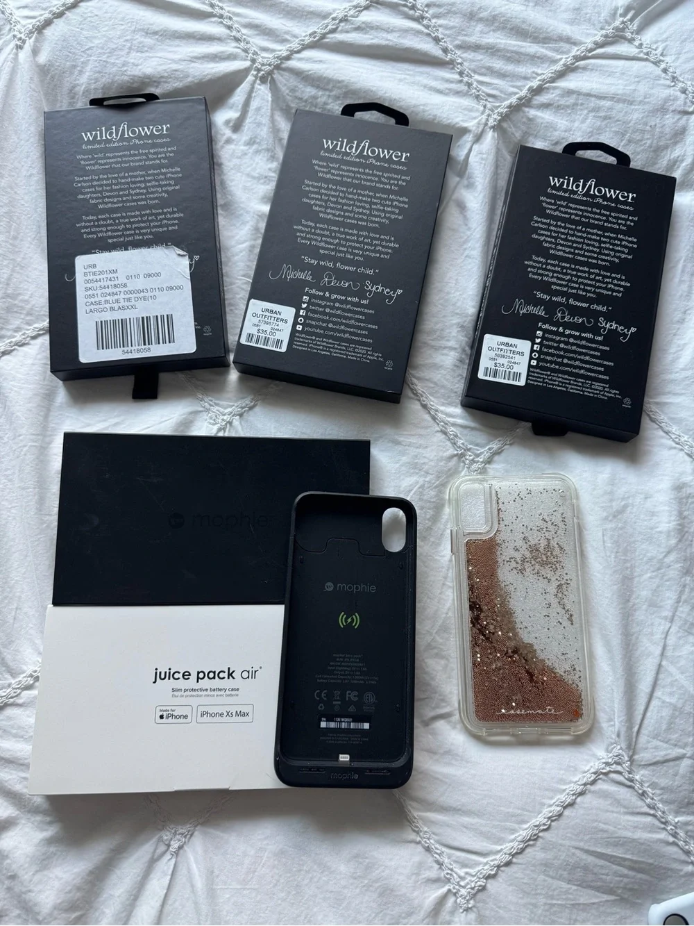 Wildflower, Mophie, and Casemate iPhone Xs Max Cases